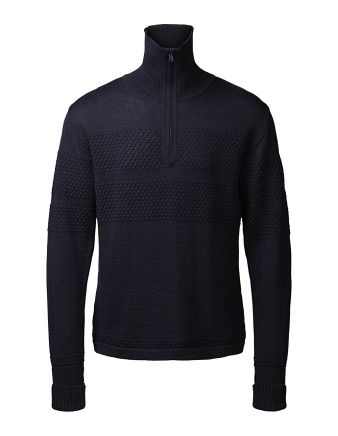 Saltum Half Zip, herre, modern fit