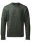 Saltum O-neck, herre, modern fit: Størrelse: 5XL, Farve: Oliven melange