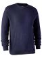 Deerhunter Kingston Strik med rund hals: Størrelse: 3XL, Farve: Dark blue