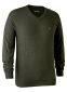 Deerhunter Kingston Strik med V-hals: Størrelse: 3XL, Farve: Green melange