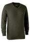 Deerhunter Kingston Strik med V-hals: Størrelse: 3XL, Farve: Green melange