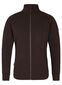 F. Engel X-Treme Sweatcardigan: Størrelse: 4XL, Farve: Mokkabrun