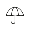 Paraply ikon