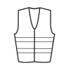 Refleksvest ikon