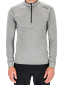 MENS C3 ZIP NECK: Størrelse: XL, Farve: Light grey melange