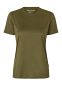 Geyser Essentiel T-shirt, dame: Størrelse: 4XL, Farve: Oliven