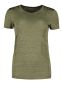 Geyser Seamless t-shirt, dame: Størrelse: 3XL, Farve: Oliven melange