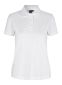 Pique Poloshirt med stretch, dame: Størrelse: 6XL, Farve: Hvid
