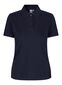 Pique Poloshirt med stretch, dame: Størrelse: 3XL, Farve: Navy