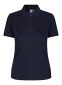 Pique Poloshirt med stretch, dame: Størrelse: 3XL, Farve: Navy