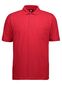 Klassisk Poloshirt med lomme: Størrelse: 4XL, Farve: Rød