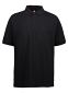 Klassisk Poloshirt med lomme: Størrelse: 6XL, Farve: Sort