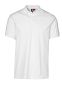 Pique Poloshirt med stretch, herre: Størrelse: 6XL, Farve: Hvid
