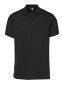 Pique Poloshirt med stretch, herre: Størrelse: 6XL, Farve: Sort