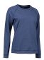 Core Sweatshirt, dame: Størrelse: 3XL, Farve: Blå melange