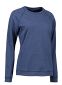 Core Sweatshirt, dame: Størrelse: 3XL, Farve: Blå melange