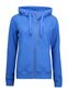 Core Hoodie med lynlås, dame: Størrelse: 3XL, Farve: Azurblå