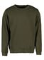 Økologisk Sweatshirt, herre: Størrelse: 4XL, Farve: Oliven