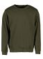 Økologisk Sweatshirt, herre: Size: 4XL, Colour: Oliven