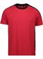 Pro Weat T-shirt med kontrast: Størrelse: 6XL, Farve: Rød