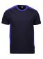 Pro Weat T-shirt med kontrast: Størrelse: 6XL, Farve: Navy