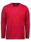 Pro Wear T-shirt, langærmet: Størrelse: 6XL, Farve: Rød