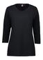 Pro Wear T-shirt, 3/4-ærmet, dame: Størrelse: 6XL, Farve: Sort