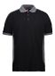 Pro Wear Poloshirt med kontrast: Størrelse: 6XL, Farve: Sort