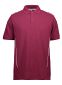 Pro Wear Poloshirt med pipings, herre: Størrelse: 6XL, Farve: Bordeaux