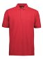 Pro Wear Poloshirt m. trykknap: Størrelse: L, Farve: Rød