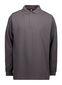 Pro Wear Poloshirt, langærmet, m. trykknap: Størrelse: 6XL, Farve: Silver grey