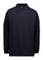 Pro Wear Poloshirt, langærmet, m. trykknap: Størrelse: 6XL, Farve: Navy