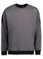 Pro Wear Sweatshirt med kontrast: Størrelse: 6XL, Farve: Silver grey