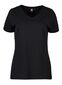 Pro Wear CARE V-hals t-shirt, dame: Størrelse: 6XL, Farve: Sort