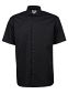 Seven Seas Fine Twill skjorte, modern, s/s, herre: Størrelse: 5XL, Farve: Sort