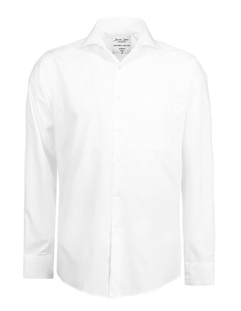 Seven Seas Poplin skjorte, modern, herre