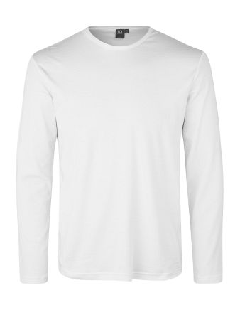 Interlock T-shirt, langærmet, herre