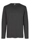 Interlock T-shirt, langærmet, herre: Størrelse: XL, Farve: Koksgrå