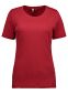 Interlock T-shirt, dame: Størrelse: 3XL, Farve: Rød