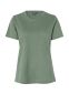 T-shirt Lyocell, dame: Størrelse: 6XL, Farve: Støvet grøn