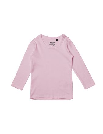 Neutral Langærmet Baby T-shirt