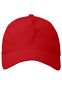 Neutral Twill Cap: Farve: Red