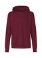 Neutral Jersey Hoodie m. lynlås, unisex: Størrelse: 3XL, Farve: Bordeaux