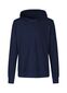 Neutral Jersey Hoodie m. lynlås, unisex: Størrelse: 3XL, Farve: Navy