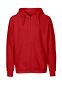 Neutral Hoodie m. lynlås, herre: Størrelse: 3XL, Farve: Red