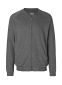 Neutral Sweatshirt m. lynlås, unisex: Størrelse: 3XL, Farve: Dark heather melange