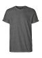 Neutral Roll Up Sleeve T-shirt, herre: Størrelse: 3XL, Farve: Dark heather melange