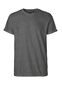 Neutral Roll Up Sleeve T-shirt, herre: Størrelse: 3XL, Farve: Dark heather melange