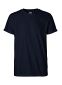 Neutral Roll Up Sleeve T-shirt, herre: Størrelse: 3XL, Farve: Navy