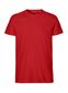 Neutral Fitted T-shirt, herre: Størrelse: 3XL, Farve: Red